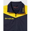 Givova Unisex Rome Roma Triacetate Jumpsuit, Blue/Yellow, L, L