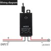 Meskliu 12v Remote Control Switch,4 Way Mini Wireless Switch,DC 12V/24V/48V/10A