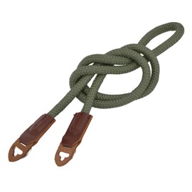 Cinturón para el cuello de la cámara, cómodo Cuerda de escalada universal Correa para cámara Multifuncional Servicio pesado para SLR digital(13 * 13 * 2cm-Ejercito verde)