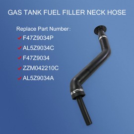 LDMINDA Gas Tank Fuel Filler Neck Hose Replacement For Ford Ranger 1993-1997 For Mazda B2300, B3000, B4000 1994-1997 Non - Flareside and Splash Model Replaces F47Z9034P AL5Z9034C F47Z9034 ZZM042210C
