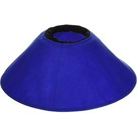 KVP EZ Soft Pet Cloth Recovery Collar, M Size Fits 7" to 15" Neck/6.5" Depth