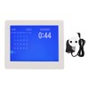 Digital Clock Calendar 8in Electronic WIFI with Date Day Reminder
