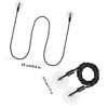 Pvieked 2 Pcs Travel Clothesline, Portable Retractable Clothesline with Hooks