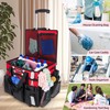 VSHXENG Rolling Cleaning Caddy Bag with Wheels, Large Cleaning Cart