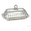 Clear Glass Butter Dish with Lid for Countertop - Refrigerator