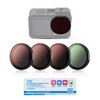JJC 4-Pack ND CPL Filter Kit for DJI Osmo Action