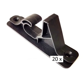 20x Wheel Rim Hooks Rims Wall Mount Alloy Wheel Holder Showroom