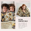 Sunflower Gifts Christian Blanket Throw - Sunflower Lovers Super Warm