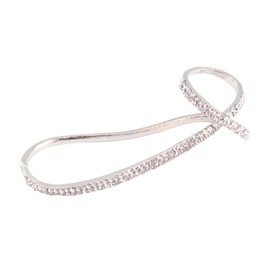 GALPADA 1pc Multiple Finger Ring Rings Palm Cuff Women Palm Ring Cross Bracelet