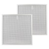 JAMHER 2 Pack S99010467 Range Hood Filter Replacement 5 Layer
