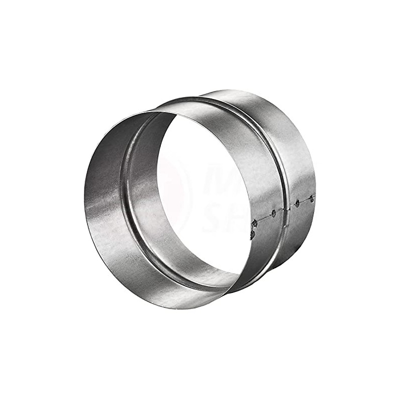 MKK® PVC Aluminium Flex Round Pipe Connector Nipple Spiral Duct