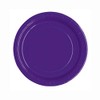 Dark Purple Paper Cake Plates, 20ct