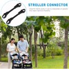 QOOWFEANIG 2Pcs Stroller Cart Connector Stroller for Twins Car Gadgets