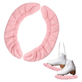 Ice Skate Blade Cover Sports Skating Blade Protector Cover for Hockey and Figure Skates,Pink,L Size