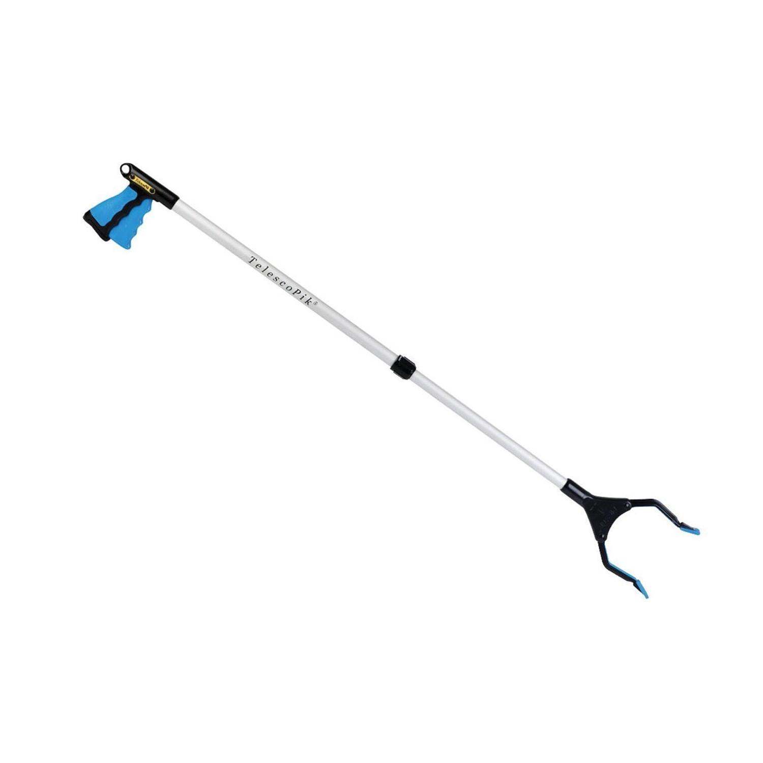 PikStik T-3044, TelescoPik Adjustable Length Reacher, Wide 5.5” Jaw, 90 ...