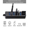 Hub USB 2.0, Multicontacto USB con 6 Puertos USB Incluyendo