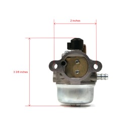 The ROP Shop Carburetor with Gaskets for Cub Cadet KH-12-853-140-S, KH12853140S Carby Carb