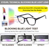EYEURL 4-Pack Blue Light Blocking Reading Glasses for Women/Men Round