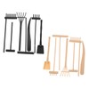 Abaodam 3sets Garden Kit Zen Garden Accessories Mini Rakes for
