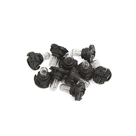 uxcell 10Pcs Yellow T4.7 Dashboard Indicator Side Light Bulb for Car Internal