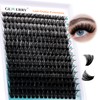 Individual Eyelashes, 100D DIY Cluster Eyelashes, 0.07 D Curl, 10-18