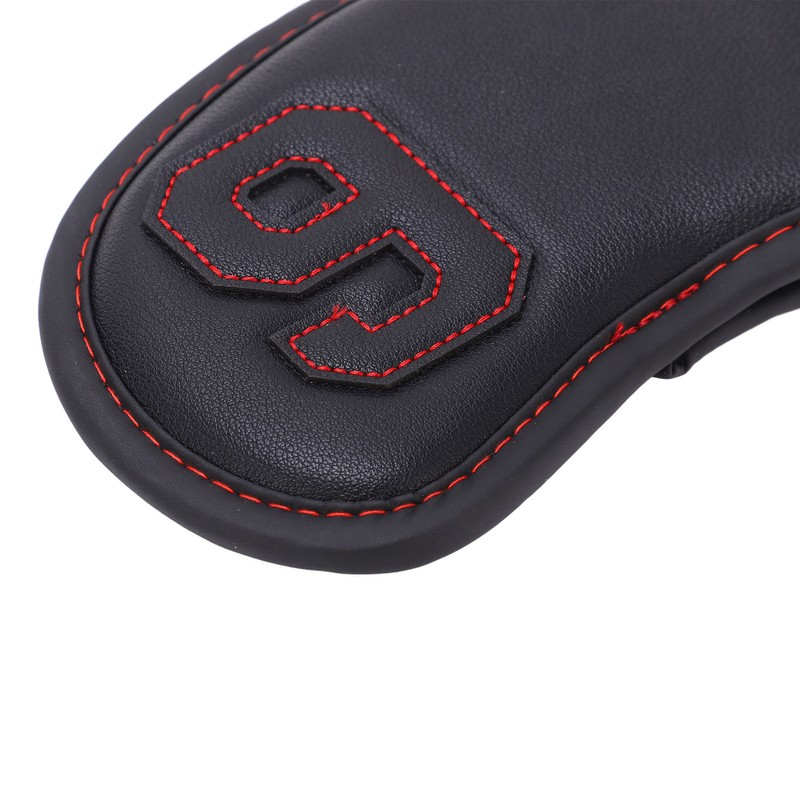 9Pcs/Set Golf Iron Head Covers Waterproof Sunscreen Golf Iron Covers