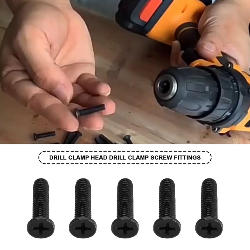 SG Store 5pcs M6 x 25 mm Drill Chuck Shank