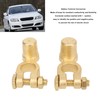 2PCS Battery Terminal Connectors Brass Negative Positive Car Battery Cable