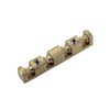 DIAO79NI Bass Guitar Nut Brass Roller Nut 38mm Adjustable Bass