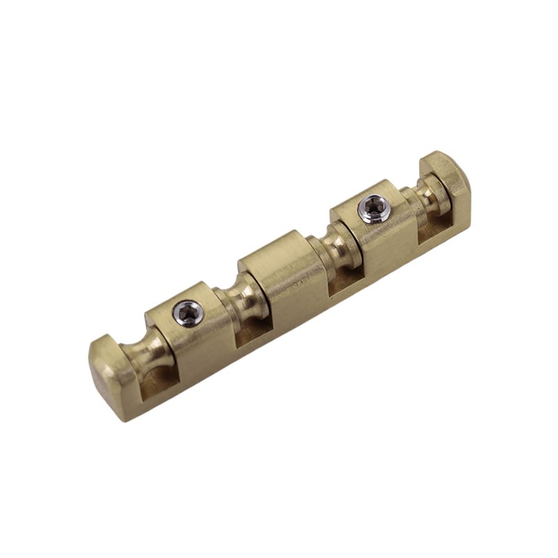 DIAO79NI Bass Guitar Nut Brass Roller Nut 38mm Adjustable Bass