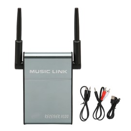 Bluetooth5.0 Receiver HIFI Sound Music Receiver 600mAh Bluetooth AUX Adapter for Car Desktop