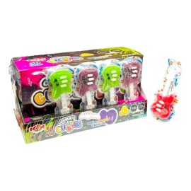 Gomitas Gummy Guitar Sabores Frutales 30pz Deli