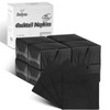 Black Cocktail Napkins - 800 Count Disposable Paper Napkins, 2-Ply