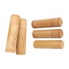 5pcs 12cm Length Travel Bamboo Tea Canister Tea Storage Container