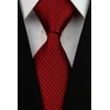 Wehug Lot 6 PCS Men's Solid Tie Silk Tie Woven