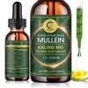 Mullein Drops for Lungs - Lung Cleanse & Detox -