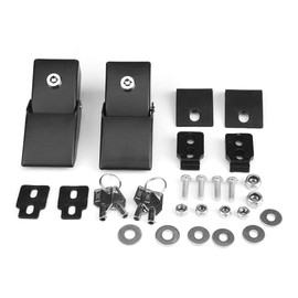 Hood Lock, Anti-Theft Metal Locking Hood Lock Juego de pestillos con llaves para JK 2007-2017