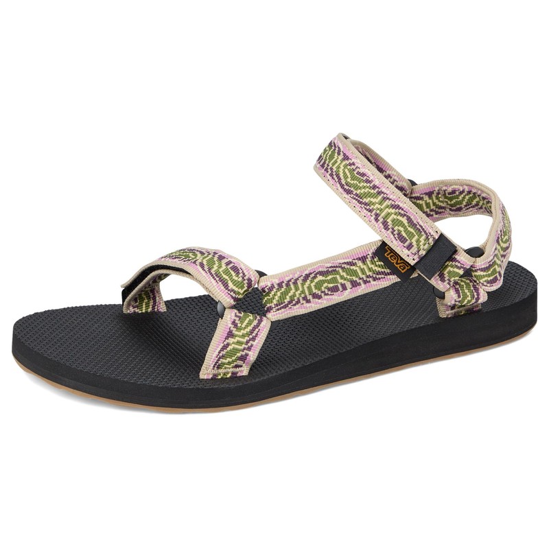 Teva Original - Sandalia universal para mujer, Archive Topo Olive/Berenjena,