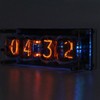 IN12 Glow Tube Clock with Remote Controller Electronic Digital Tube