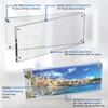 Mammoth DuraClear 4x10 Acrylic Frame - Frameless Panoramic Picture Frame
