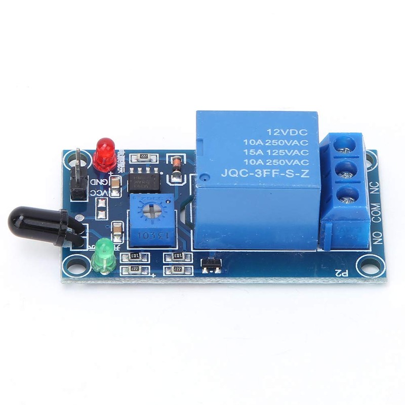 Oumefar Flame Detection Relay Module Fire Detection Sensor Fire Detector