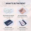 Box Delicate Premium Temporary Tattoos for Women | Temporary Tattoos