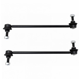 TRQ Front Sway Bar Stabilizer Link Set Compatible with 2018-2022 Ford EcoSport 2011-2019 Fiesta 2011-2014 Mazda 2 2016-2020 CX-3 2016 Scion iA 2019-2020 Toyota Yaris 2017-2018 Yaris iA