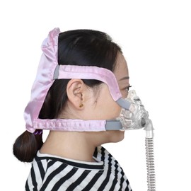 Satin CPAP Strap Covers CPAP Mask Frame Covers to Fit ResMed AirFit F20 Silky Satin CPAP Headgear Cover Hair Saver
