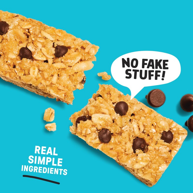 JUNKLESS Chewy Granola Bars Twin Pack - Chocolate Chip &