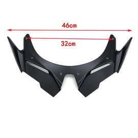 [SUKIRACING] Aerodynamic Winglet Upper Cowl for ZX25R ZX4R ZX-4RR 2022-2024 (Black)