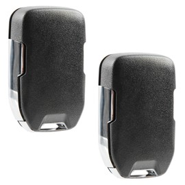 2X USARemote Shell Button Pad Case Car Key Fob Cover Keyless Entry Remote Replacement for 2015-2023 GMC Acadia Terrain Yukon 5-Button Smart 13584502 HYQ1AA 13508275 HYQ1EA