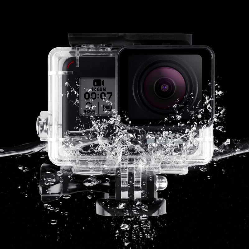 REDTRON Waterproof Housing Case for GoPro Hero 5/6/7, 60M Diving