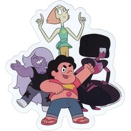 Steven Universe - The Crystal Gems - Die Cut Sticker/Decal