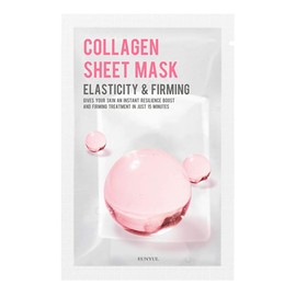 [PACK OF 10] EUNYUL Purity Collagen Sheet Mask Pack 22ml x 10 pcs Korean Skincare Hydrating & Natural Ingredients for All Skin Types